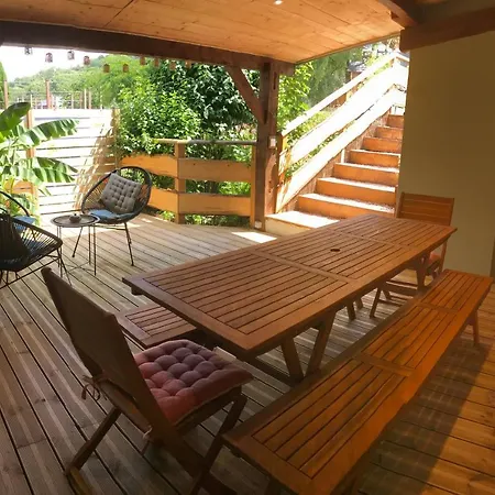 Tatil Evi Avec Piscine Chauffee & Aires De Jeux Pour Enfants Barberaz
